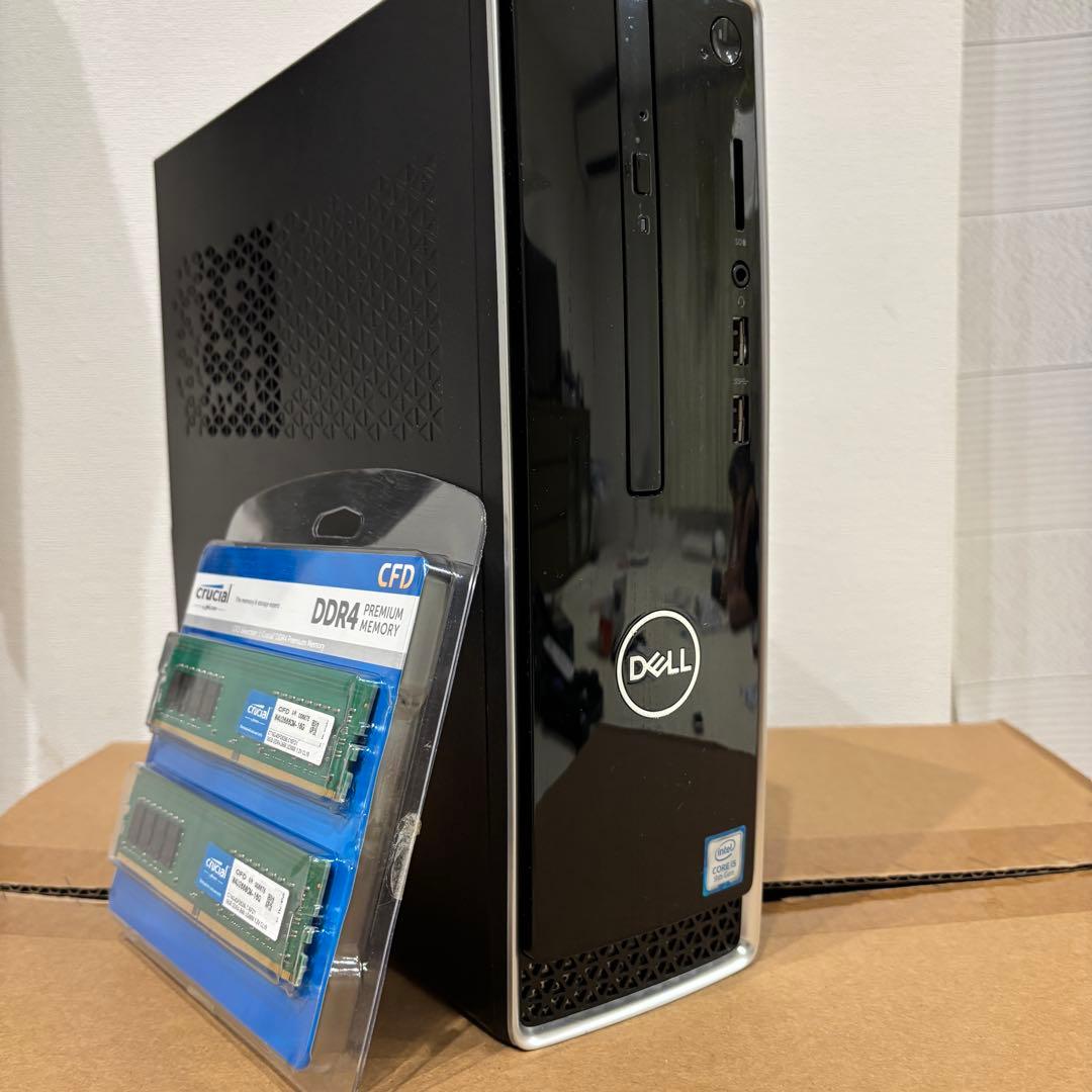 Dell Inspiron 3471 デスクトップPC 本体（+メモリ32GB）