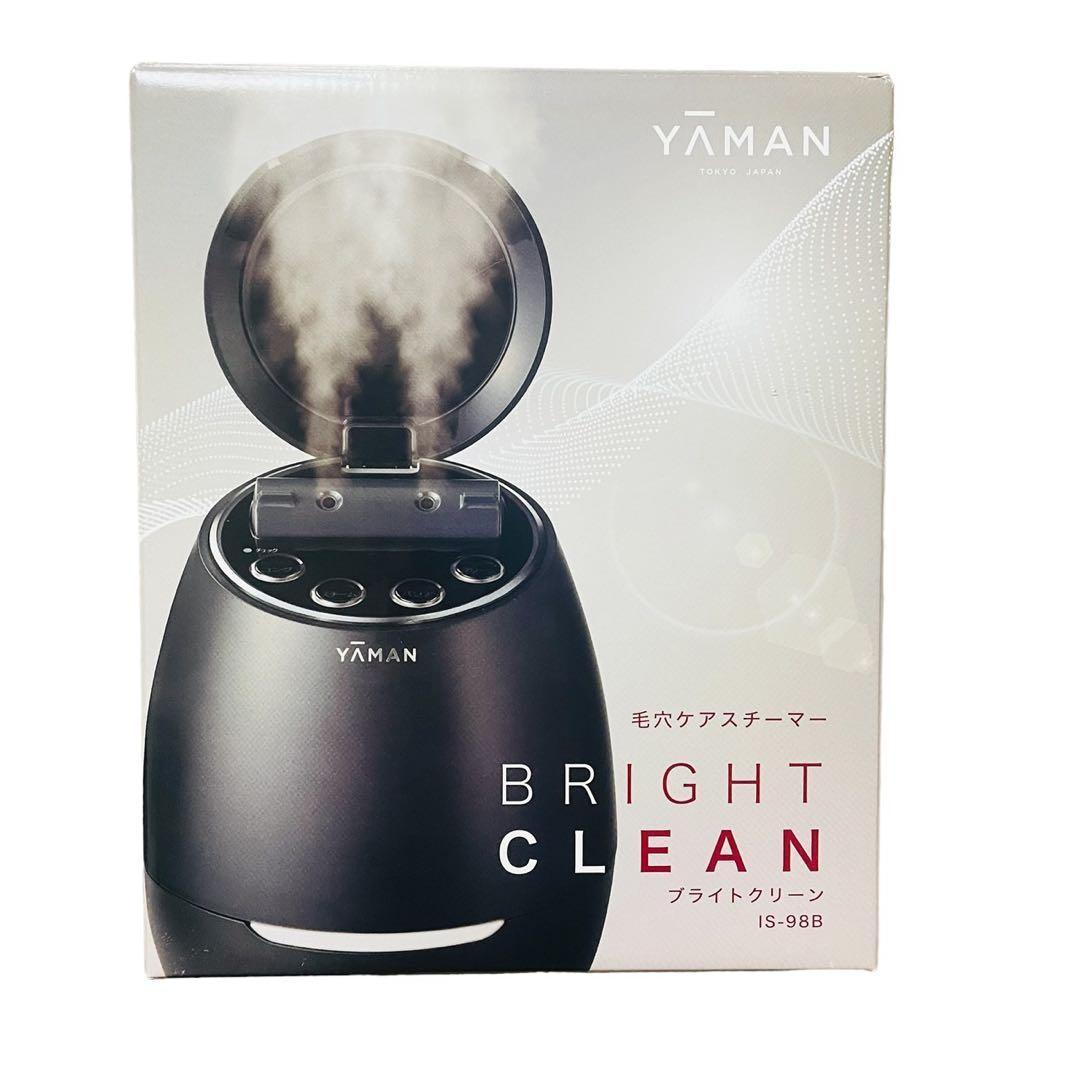 【新品】ヤーマン 毛穴ケア スチーマー ブライトクリーン ブラック IS98B
