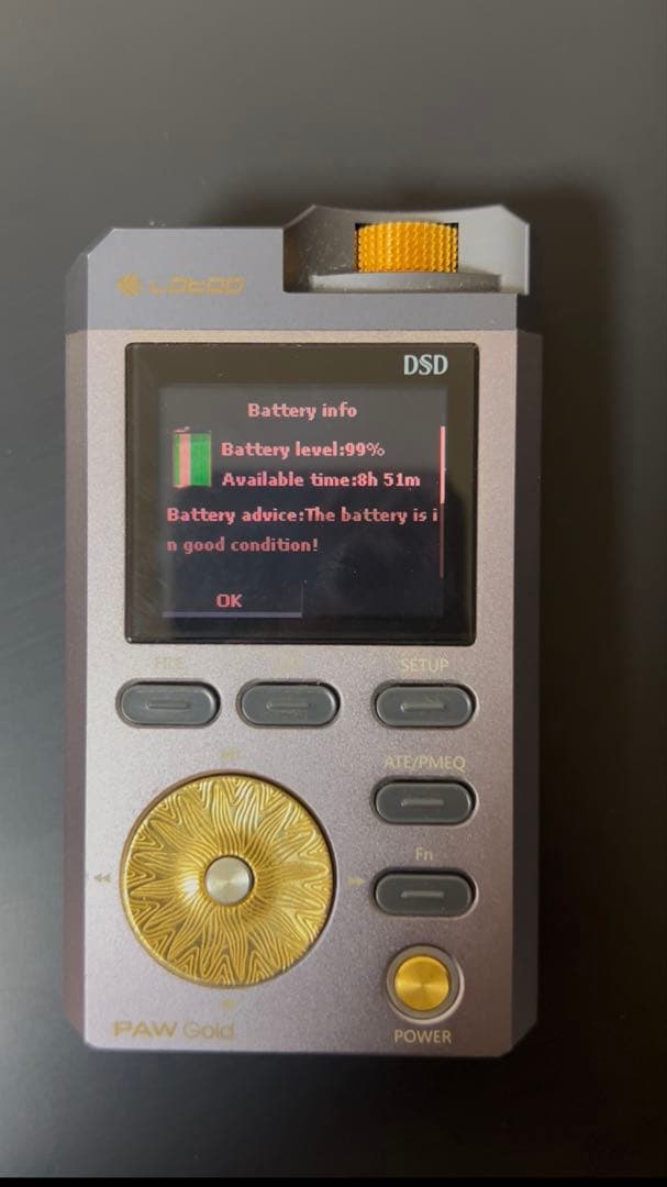 (希少品) Lotoo PAW Gold