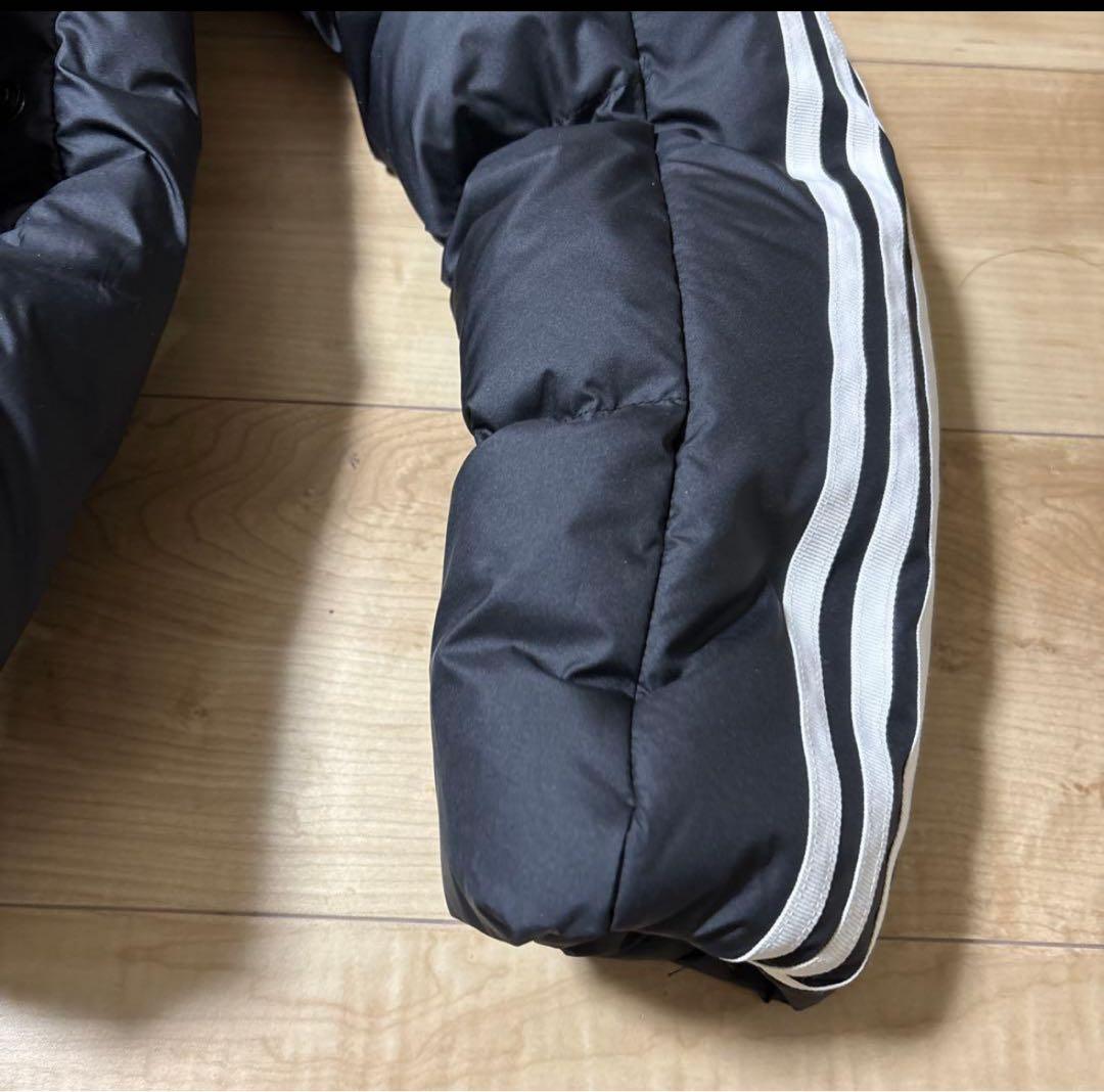 ポインコ弟様　メンズ　フーディダウン　アウター　ブラック　軽量　撥水　M