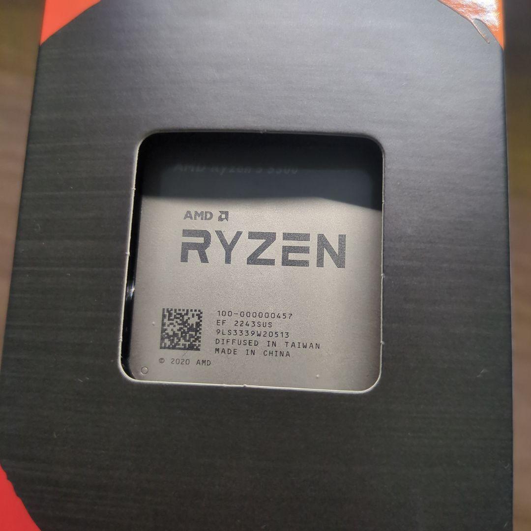 中古CPU AMD Ryzen5 5500 完品