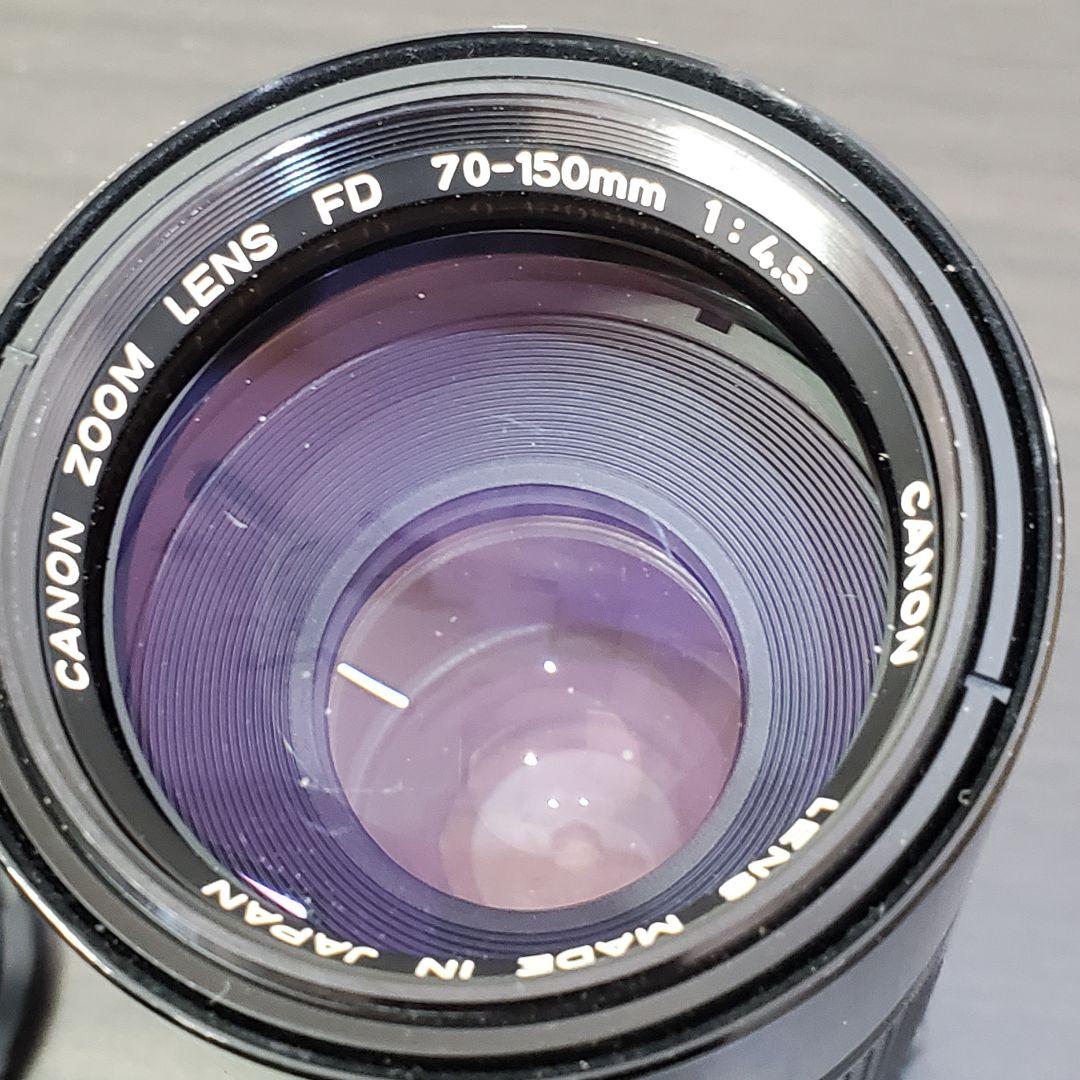 美品　Canon AE-1-P BLK FD 50㎜f1.4 & 70-150㎜