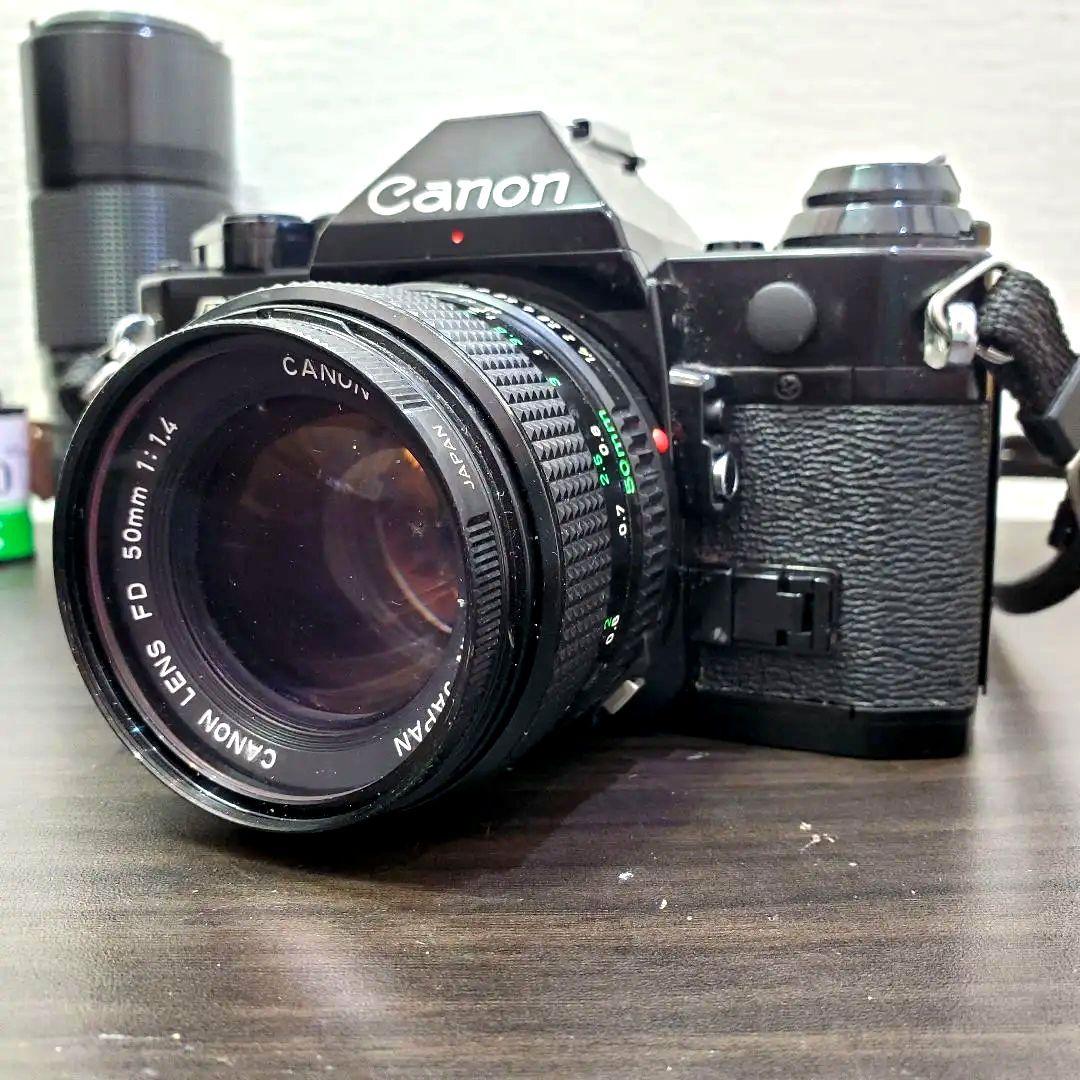 美品　Canon AE-1-P BLK FD 50㎜f1.4 & 70-150㎜