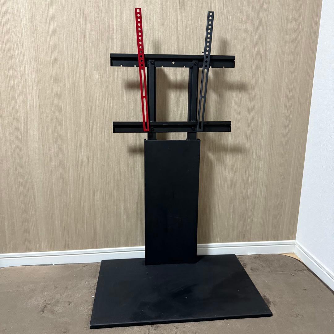 EQUALS 壁寄せテレビスタンド WALL V2 ロータイプ　ブラック　黒