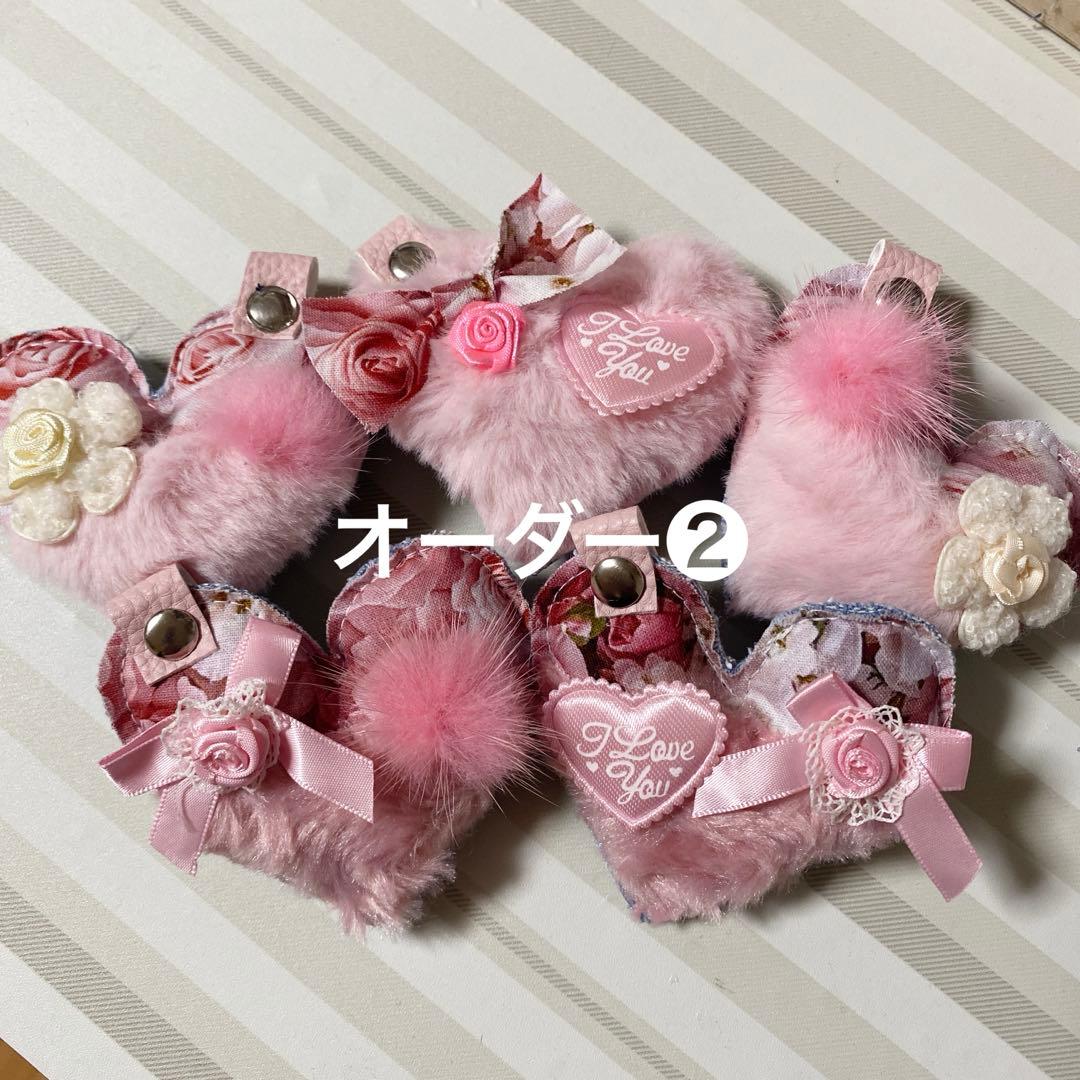 いちごパフェ★　デニムリメイクチャームお取り置き❷