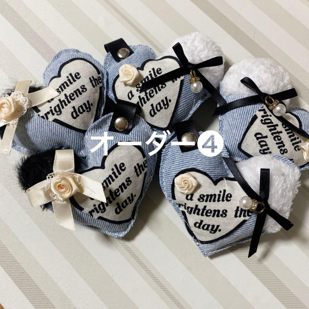 いちごパフェ★　デニムリメイクチャームお取り置き❷