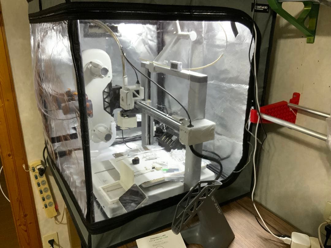 Bambu A1 Combo 3Dプリンター とエンクロージャー 純正ノズル５種