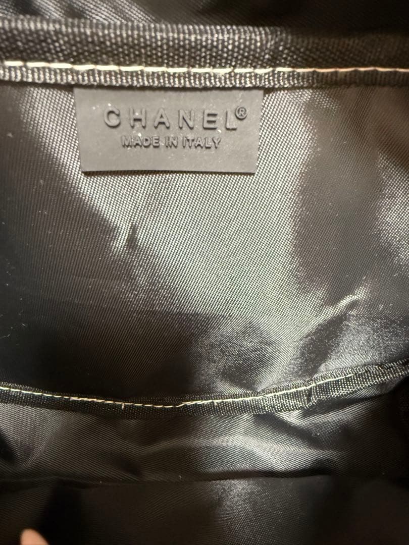 CHANEL ボディバッグ・ウエストポーチ ホワイト・ブラック