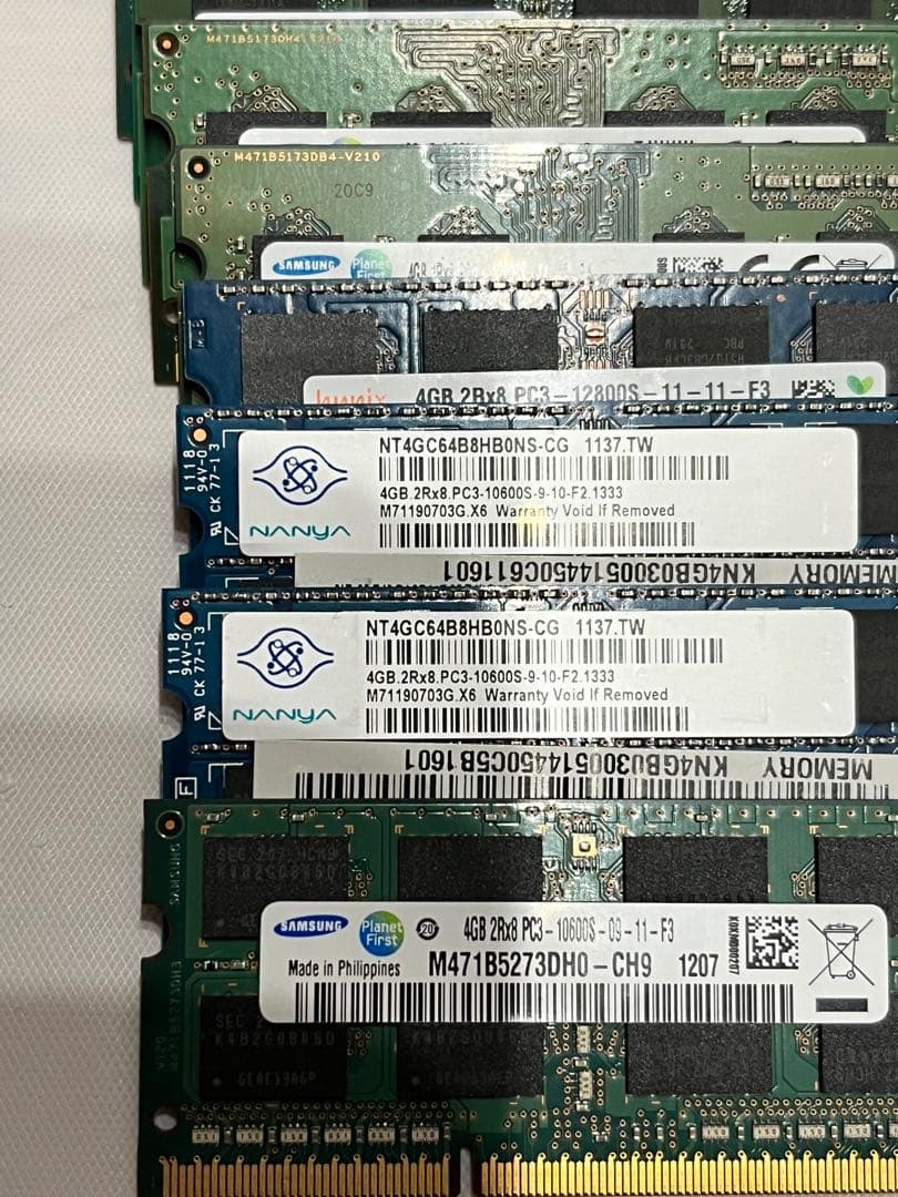 ノートメモリー　都市鉱山　4GB 83枚