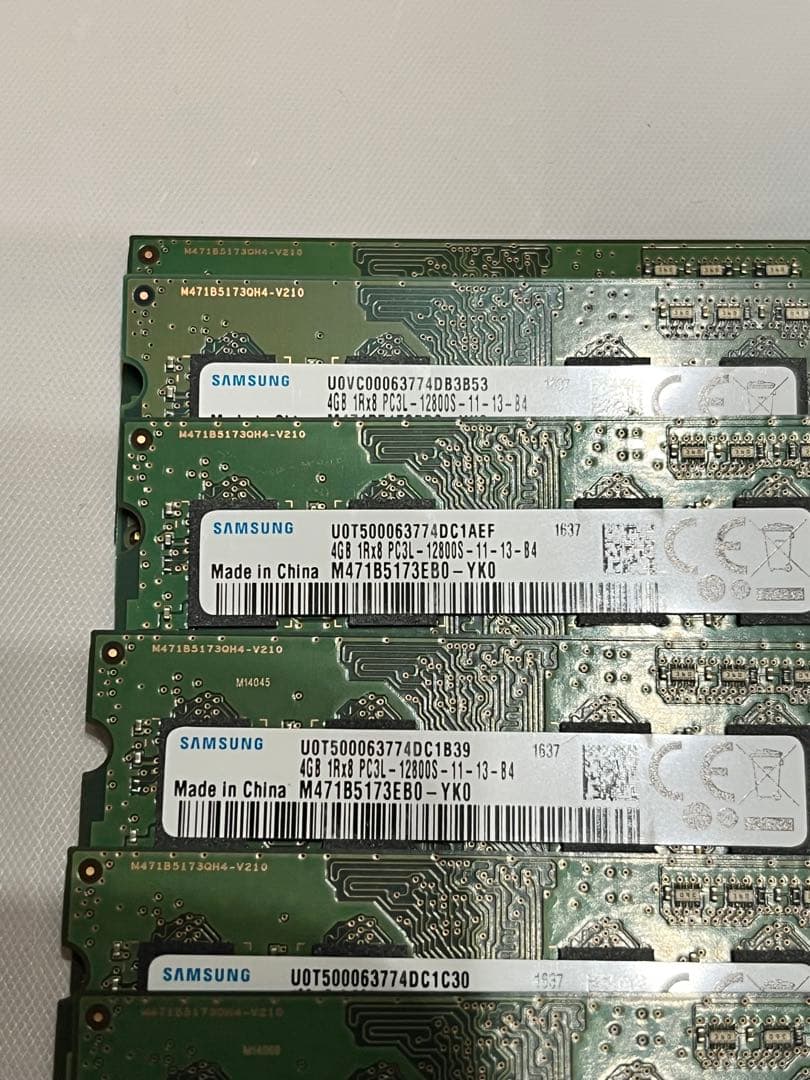 ノートメモリー　都市鉱山　4GB 83枚