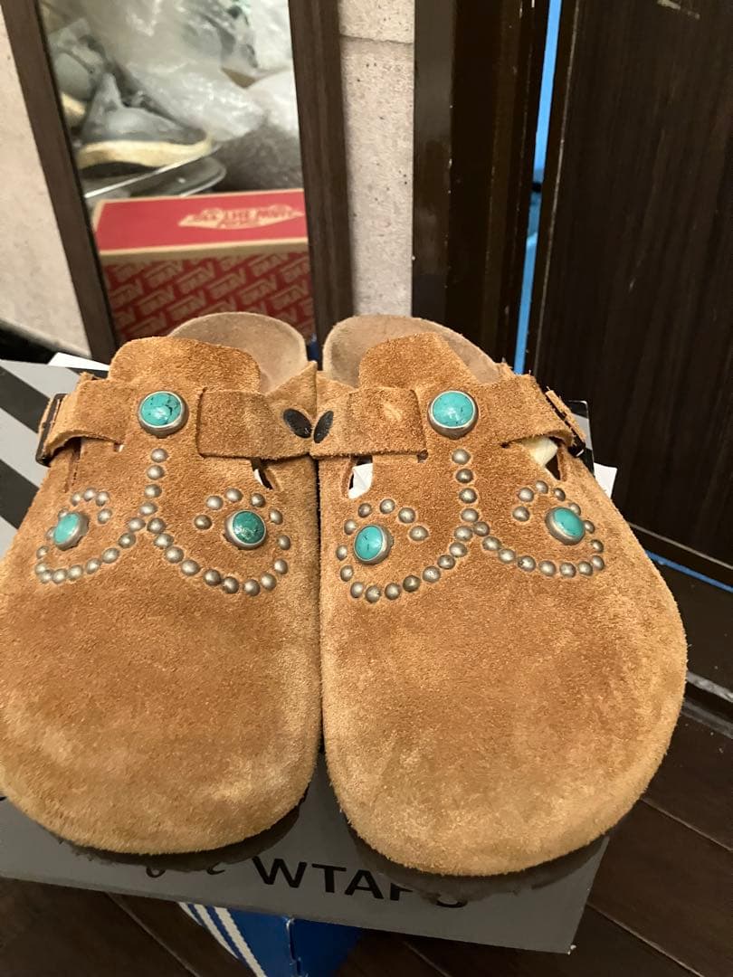 ビルケンシュトック HTC スタッズ　40 スエード　ボストン