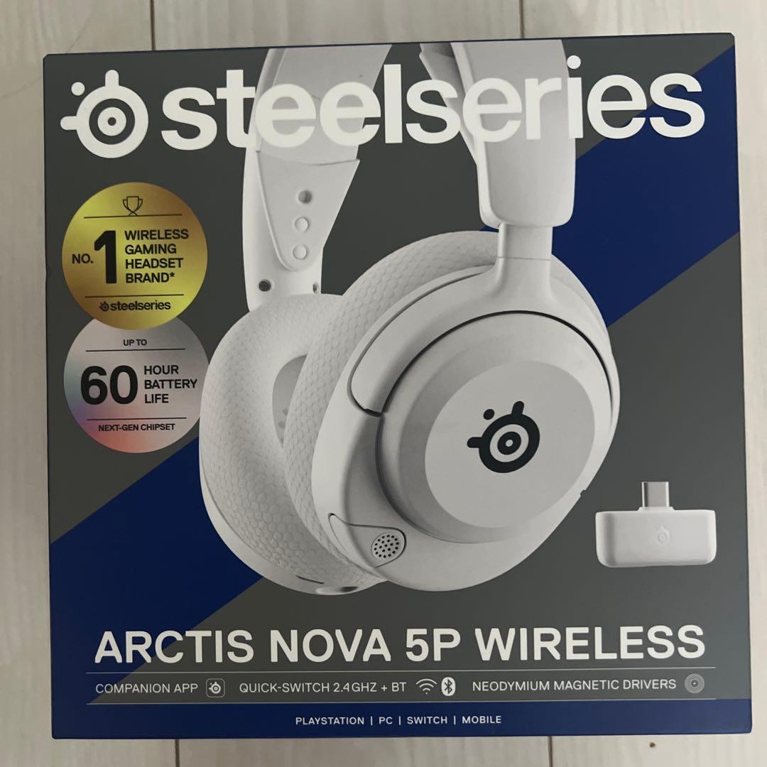 ヘッドホン SteelSeries Arctis Nova 5P Wireless