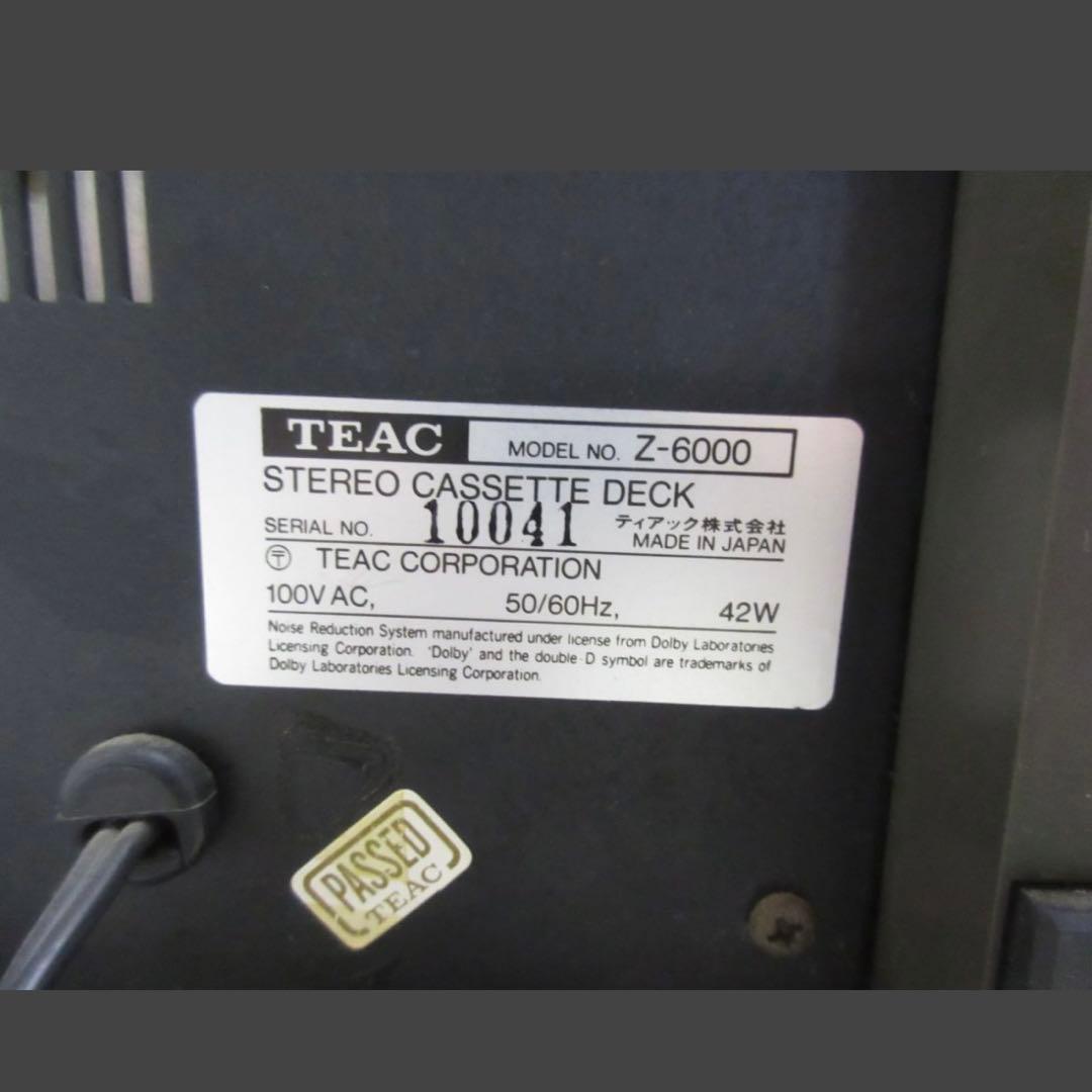 TEAC ティアック Z-6000 カセットデッキ
