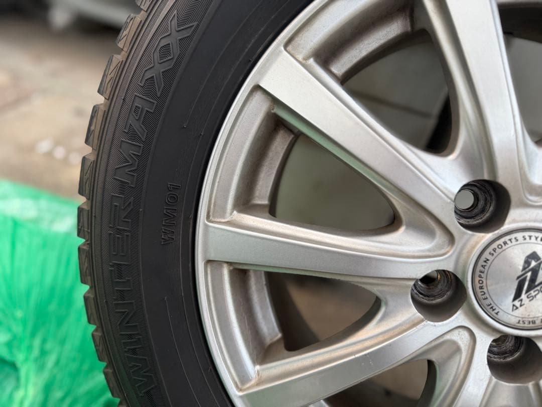 15インチ AZSPORTS アルミホイール WINTER MAXX WM01