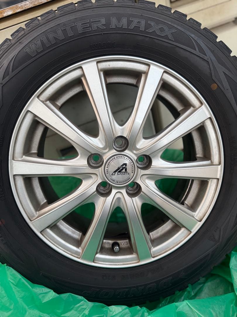 15インチ AZSPORTS アルミホイール WINTER MAXX WM01