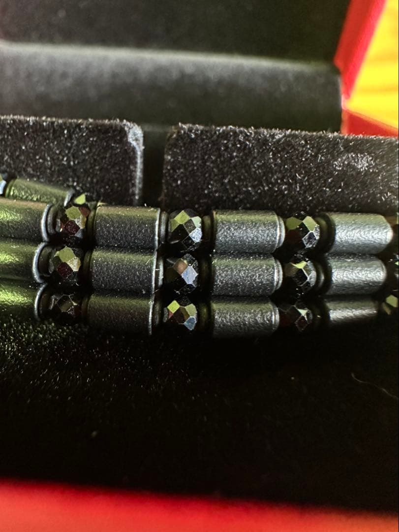 G1727 COREFORCE ループブラックスピネルCFL70 ブレスレット