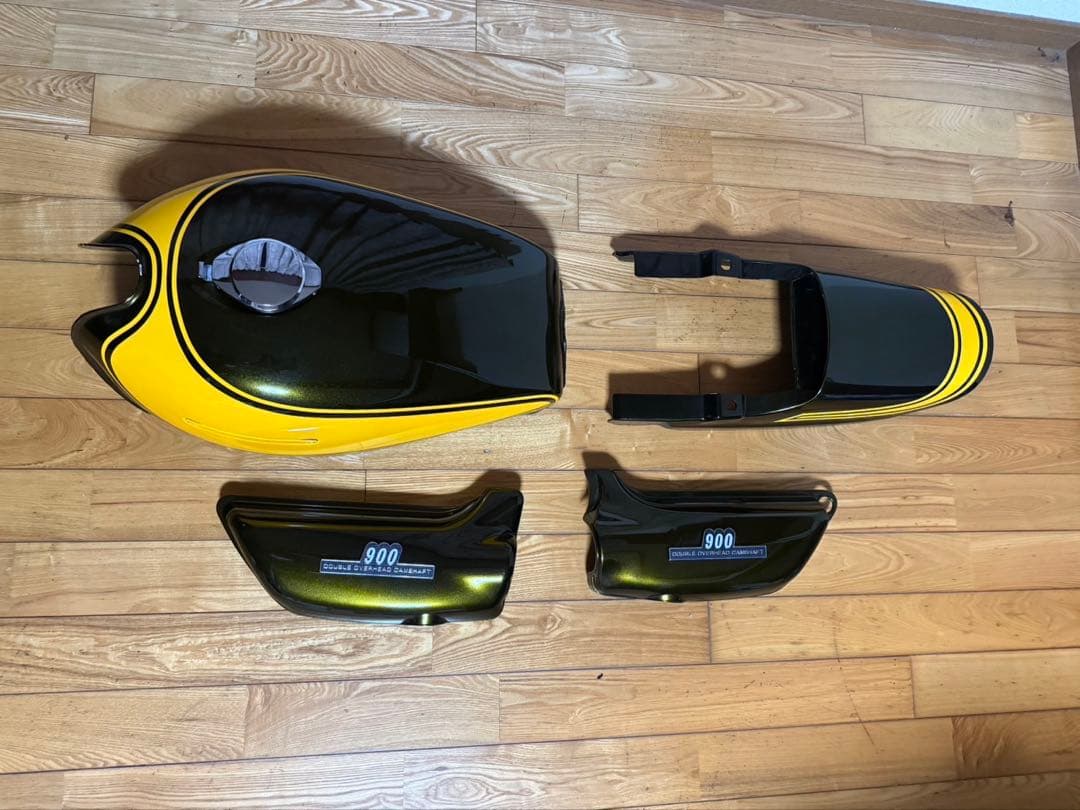 Kawasaki z1 z2 イエローボール外装一式