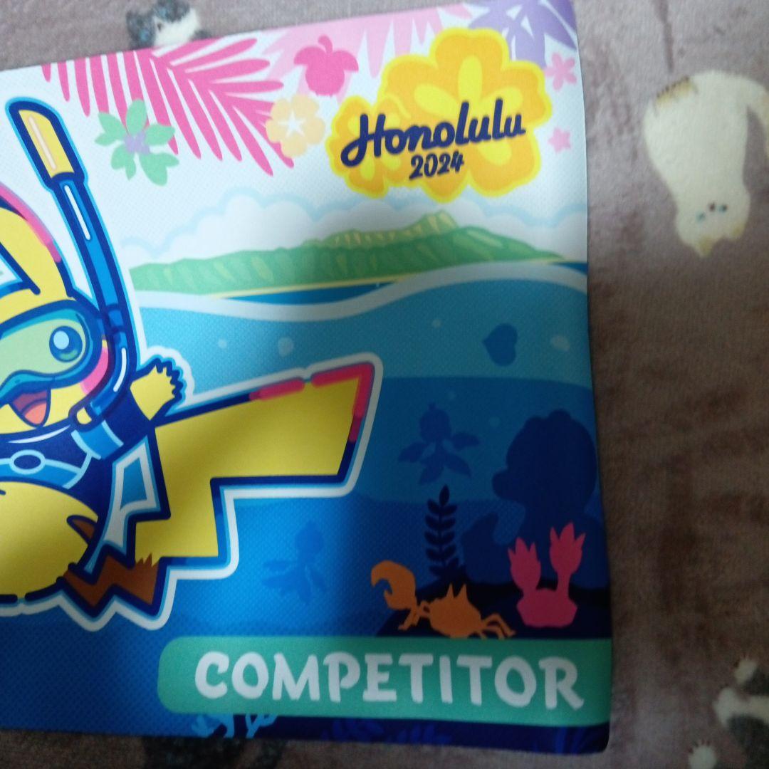 wcs2024 選手　プレイマット　ポケモン カード プレイマット 海外