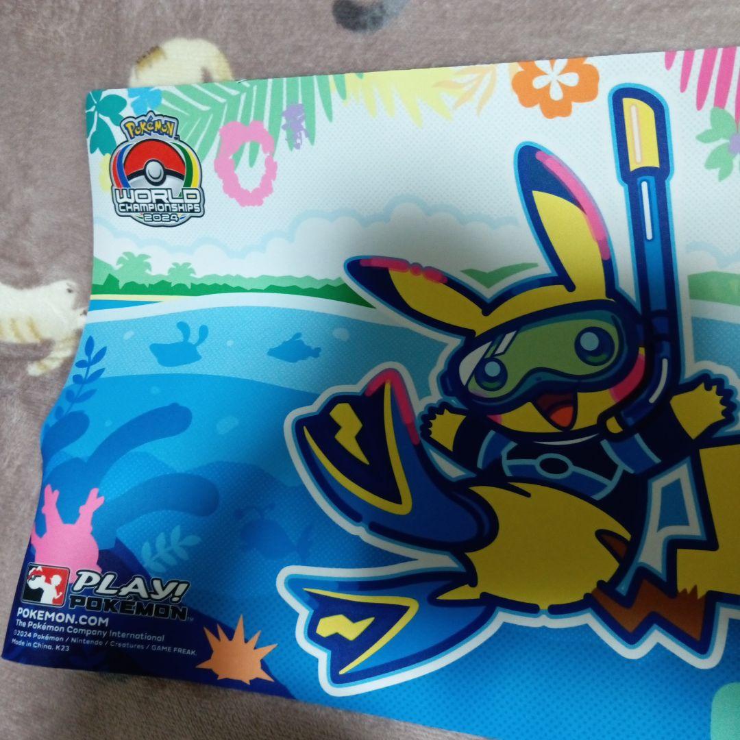 wcs2024 選手　プレイマット　ポケモン カード プレイマット 海外