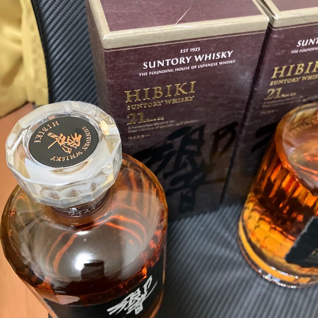 Hibiki 21 Years Old ウイスキー 750ml 2本セット