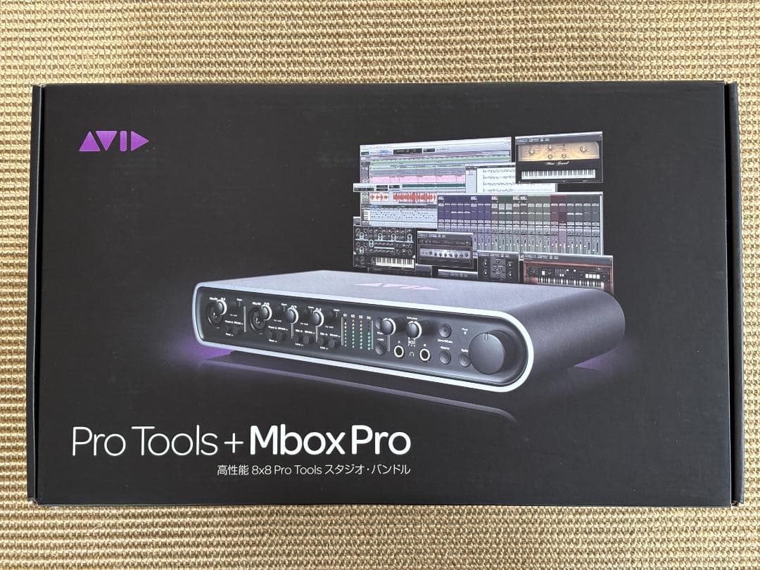 Pro Tools + Mbox Pro　未使用品