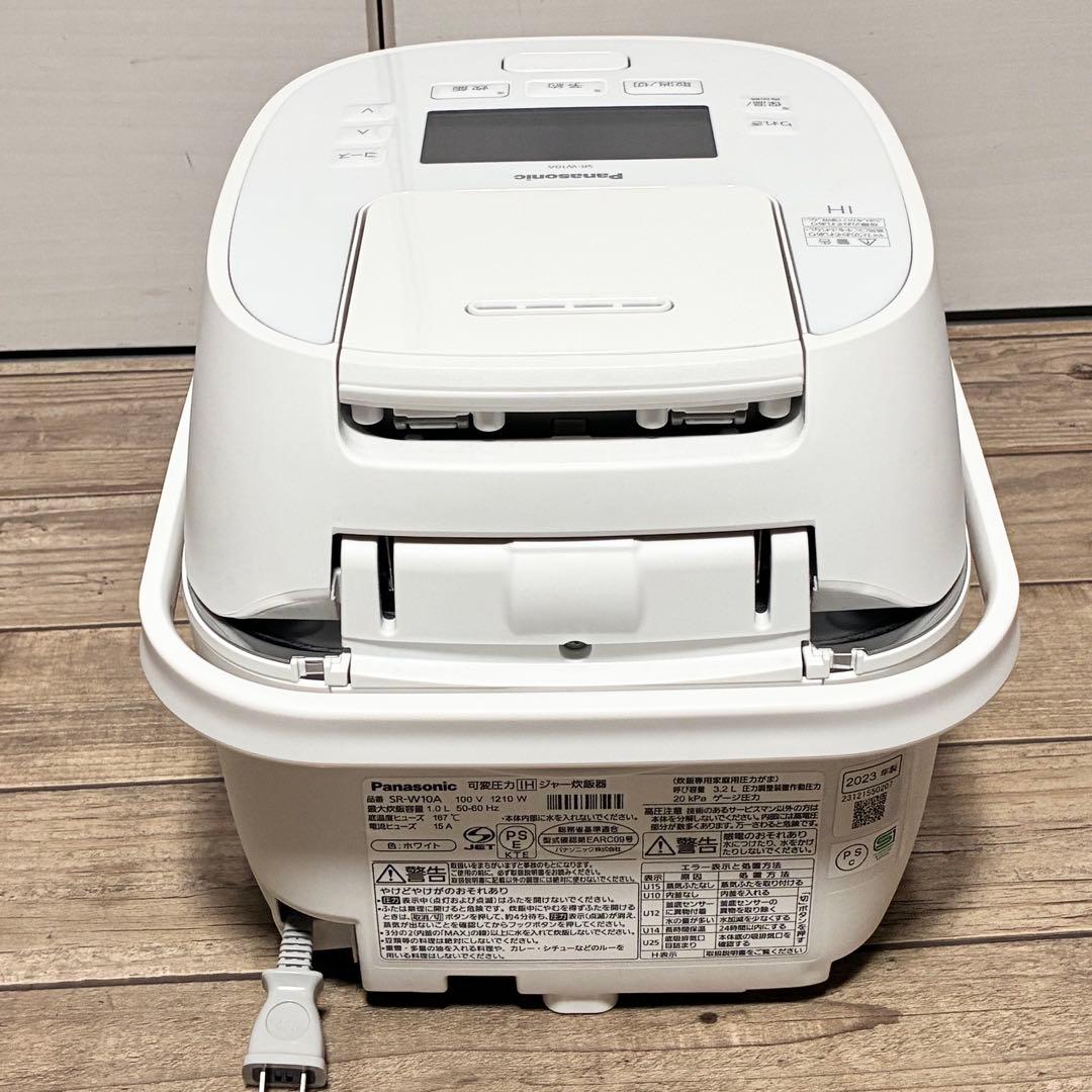 パナソニック Panasonic 5.5合 SR-W10A-W