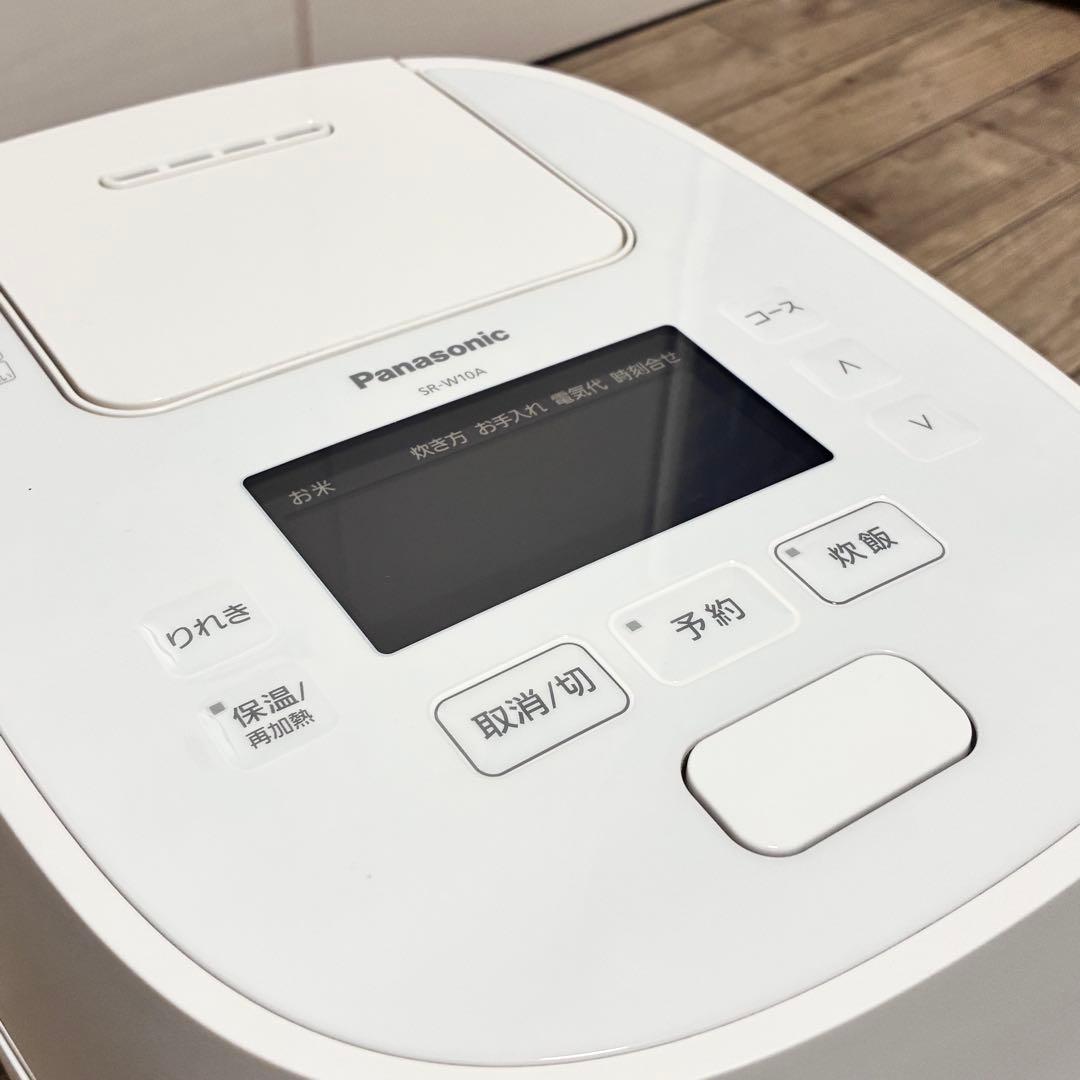 パナソニック Panasonic 5.5合 SR-W10A-W