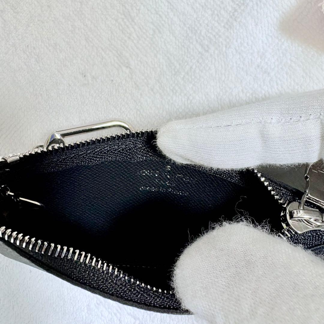 ルイ・ヴィトンダミエ グラフィットポシェット クレN60155