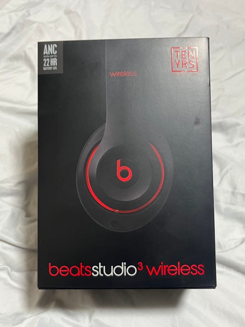 Beats Studio3 Wireless ブラック/レッド