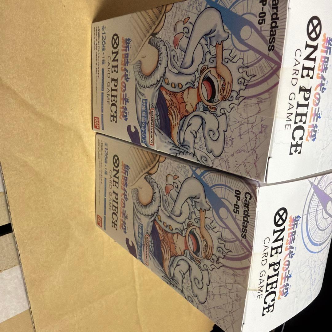 ONE PIECE カードゲーム OP-05 2BOX 新品未開封