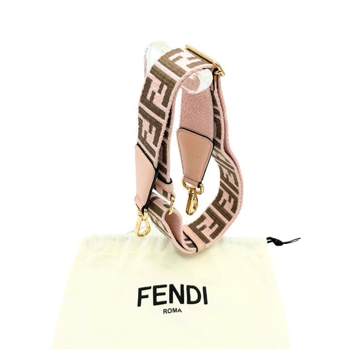 ✨未使用級✨　FENDI ストラップ ユー　ジャカードショルダーストラップ
