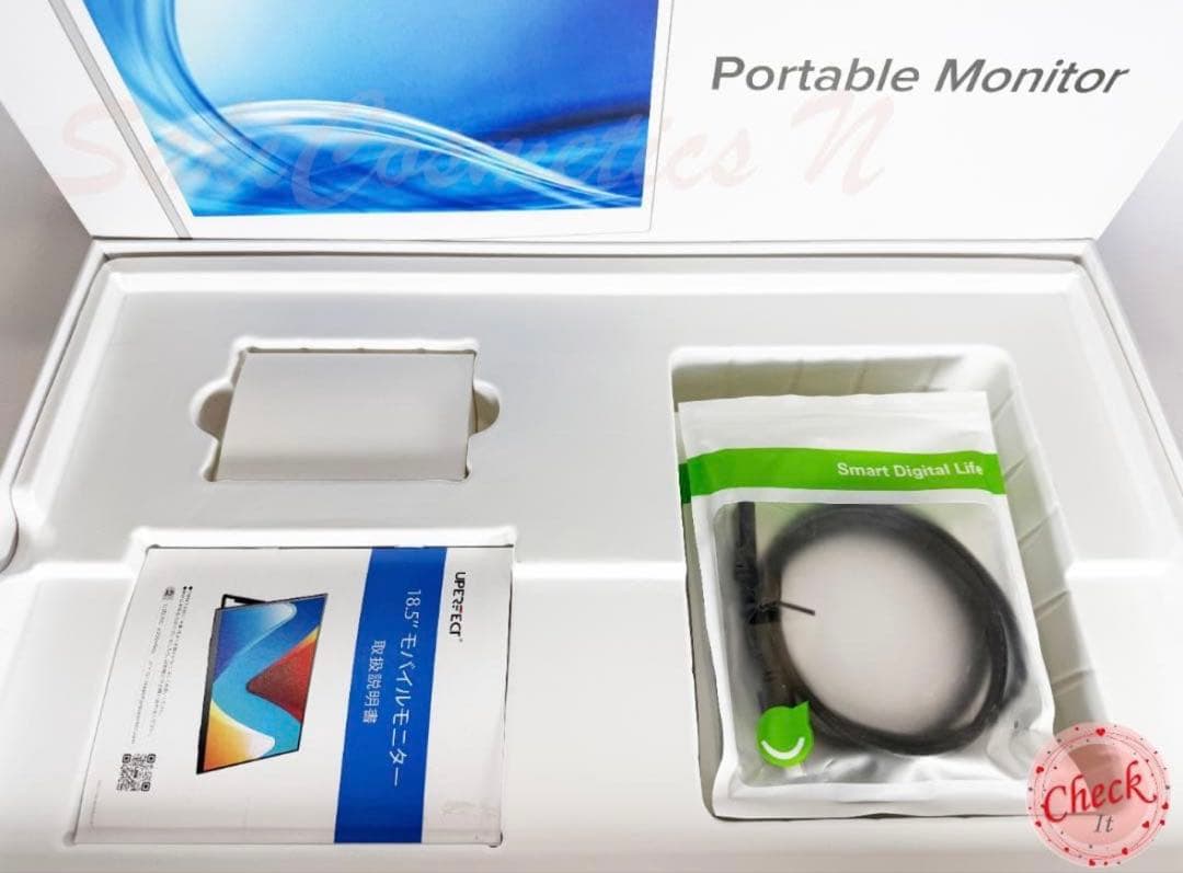 美品18.5インチモバイルモニター UPERFECT / M185E04