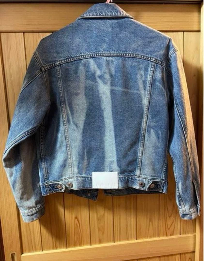 MSGM デニムジャケット Gジャン　ライトブルー