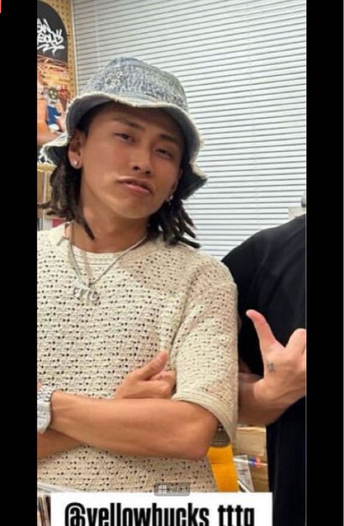 BADHOP着用 キャピタル KAPITAL クラッシュリメイク バケットハット