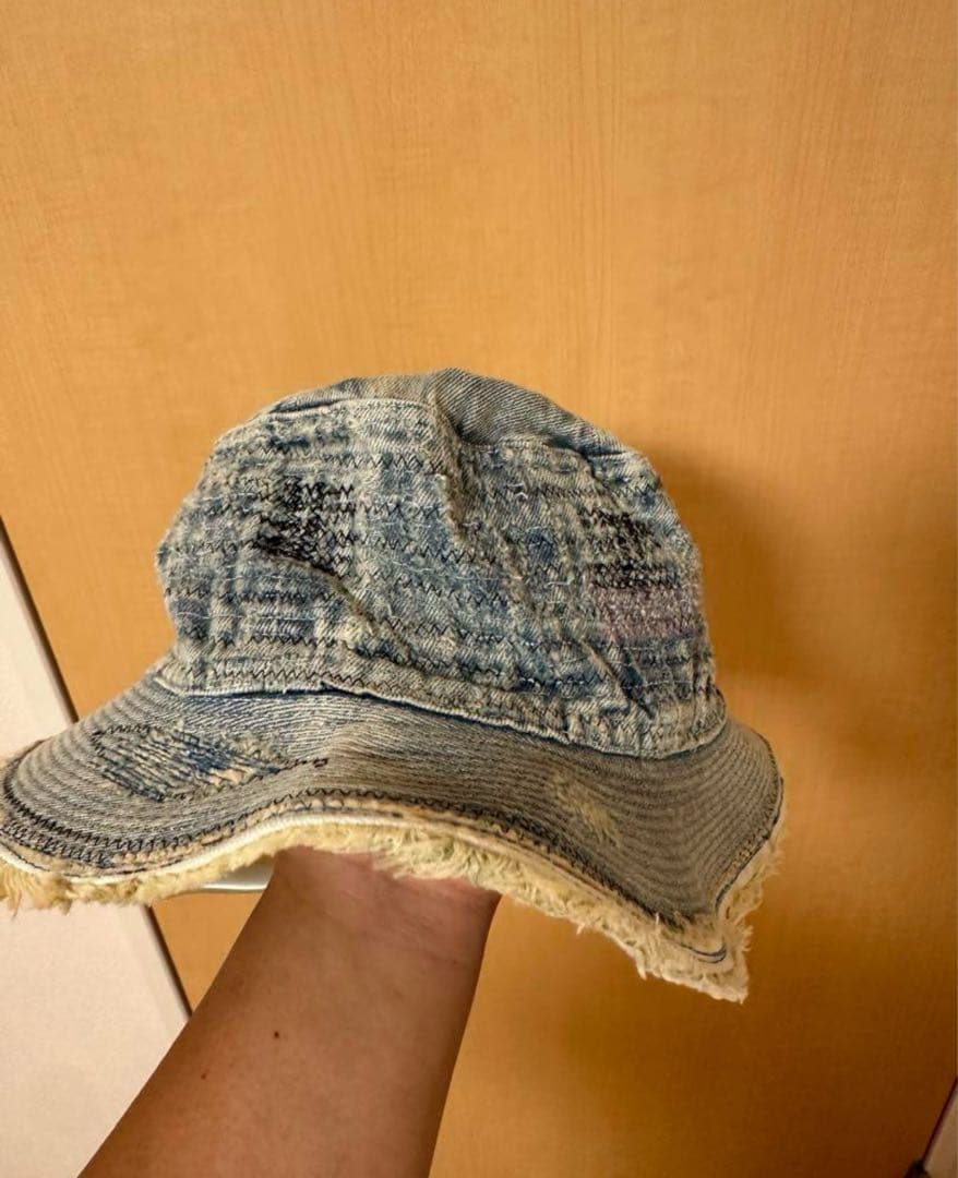 BADHOP着用 キャピタル KAPITAL クラッシュリメイク バケットハット