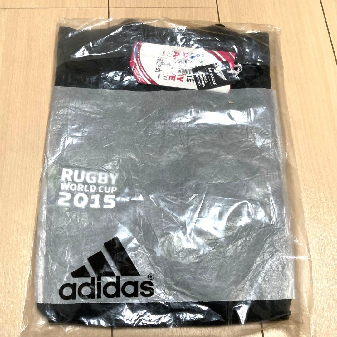 ラグビー　WC RWC2015 オールブラックスホームオーセンティックジャージ