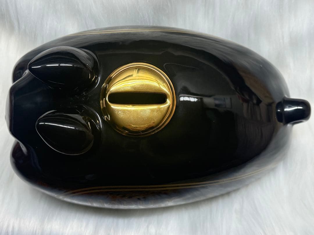 【中古】Harley Davidson 豚型 貯金箱