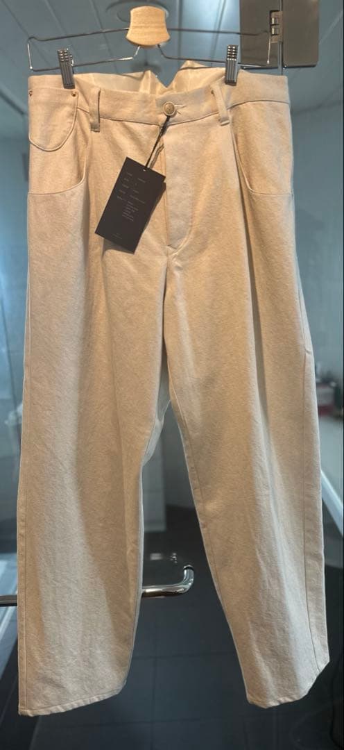 パンツ URUTOKYO COTTONHEMP 1TUCK PANTS 3