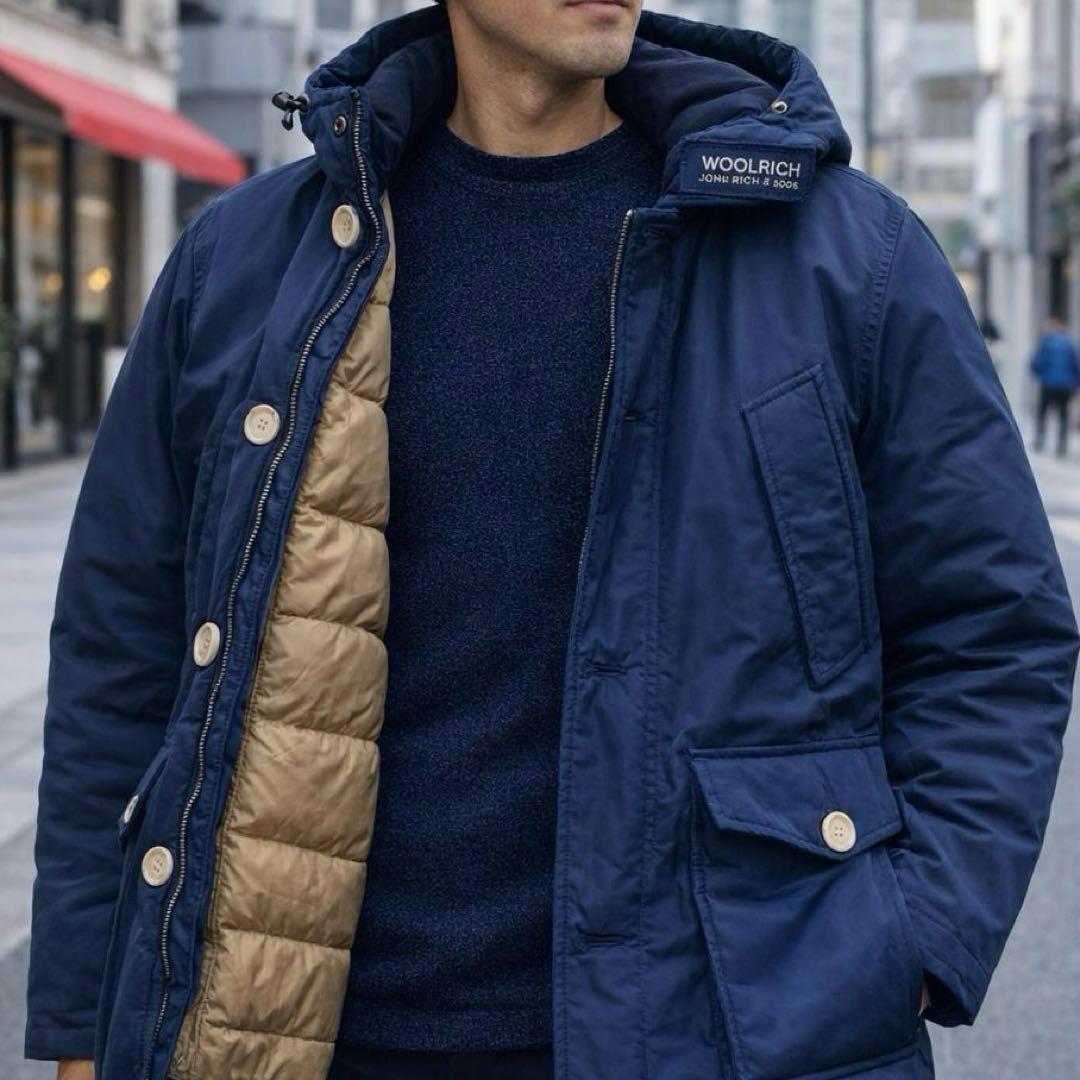 【さっちゃん】ウールリッチ アークティックパーカ ダウンジャケット M