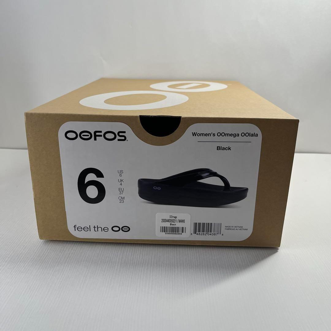 大特価・新品 OOFOS OOmega ウーフォス ウーメガ ブラック　サンダル