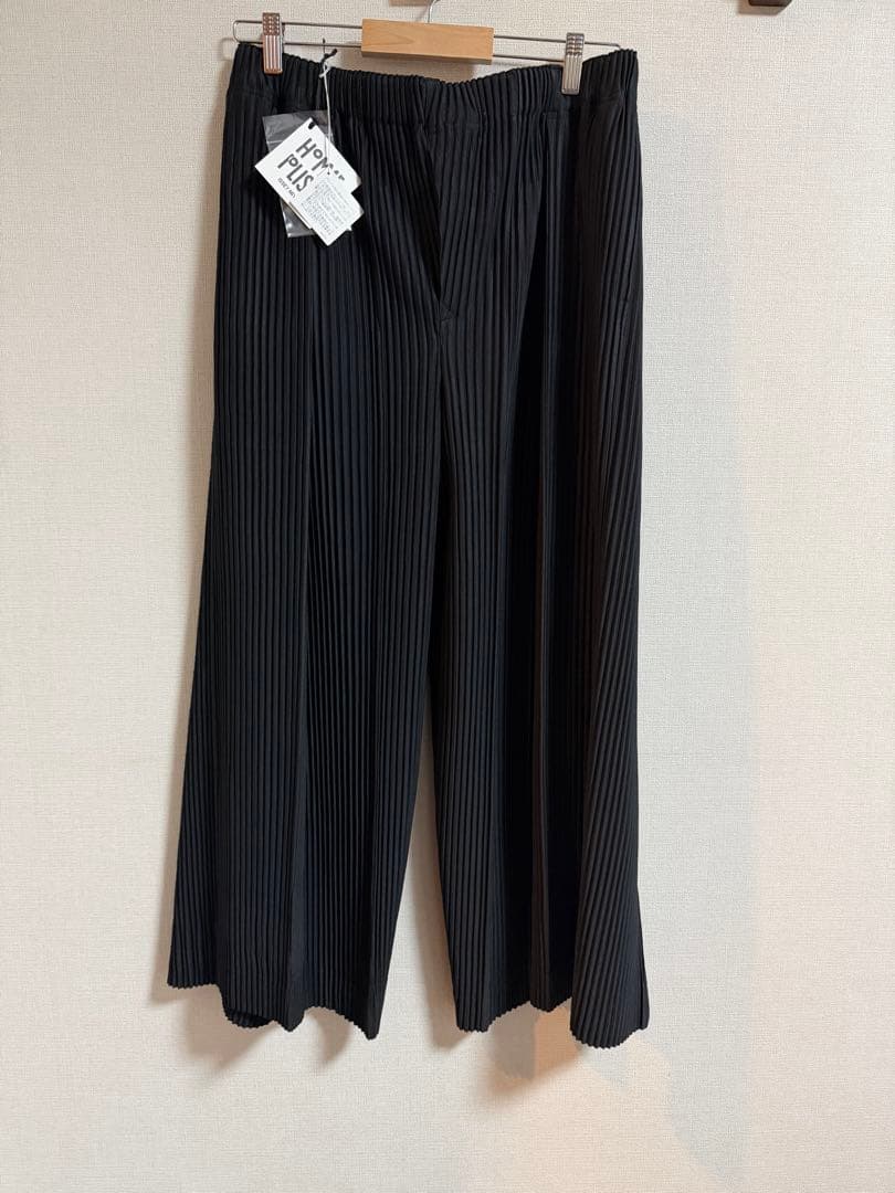 PLEATS BOTTOMS サイズ3 オムプリッセ12月