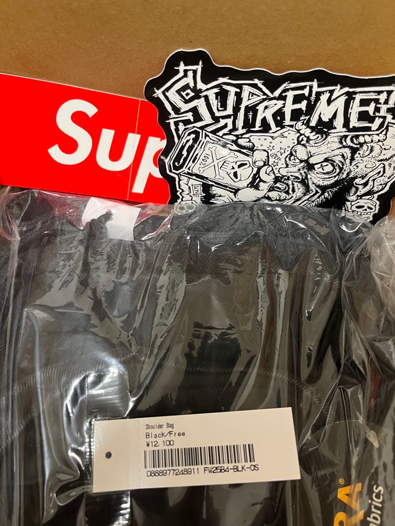 supreme Denim Shoulder Bag ブラック 新品未使用