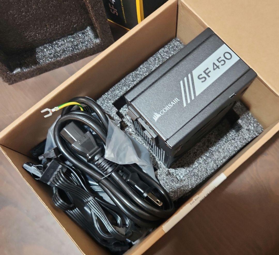 Corsair SF450 SFX電源 付属品完備