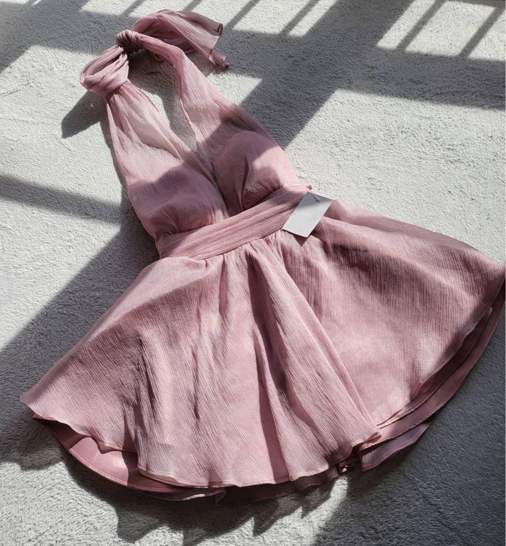 れみれみ　ドレス　Brille ピンク　S 新品未使用　タグ付き