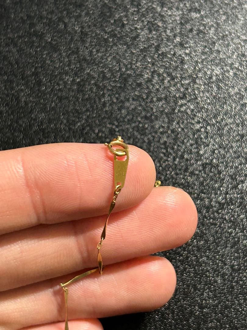 k18 ゴールドネックレス　金18