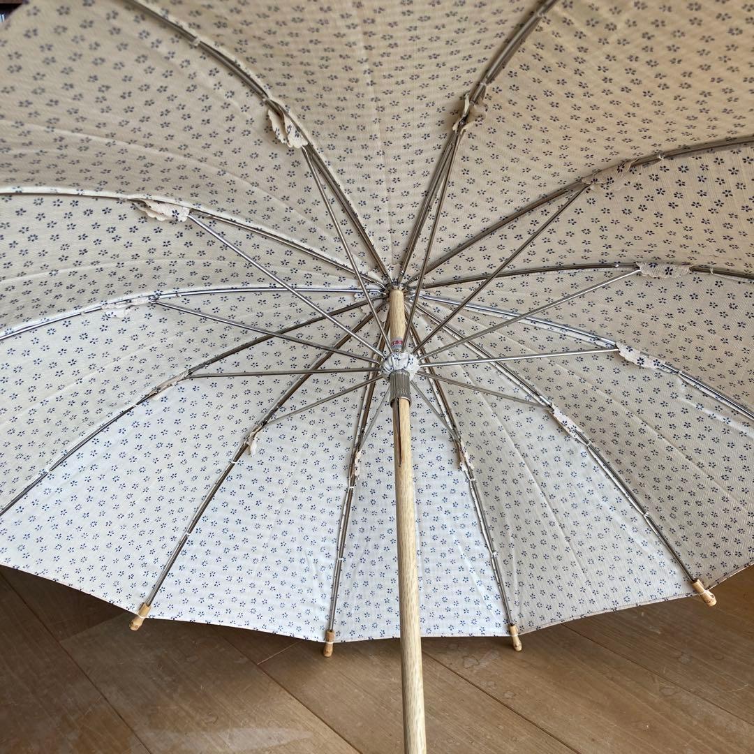 【美品】福井洋傘 伝統工芸 高級傘 ZENZA 日傘