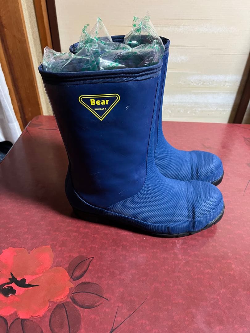 Bear 青 長靴