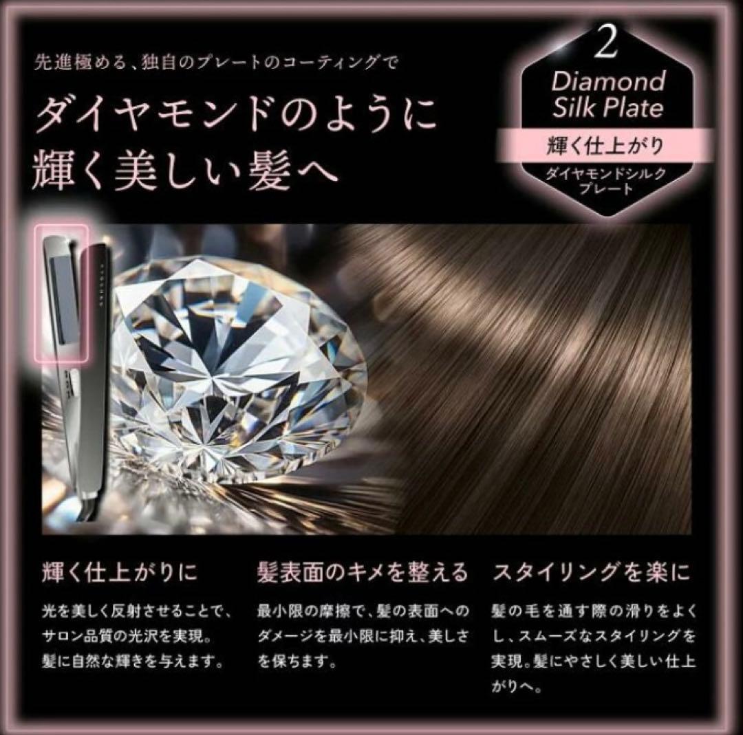 KYOGOKU ナノシルクケラチン　ストレートアイロン