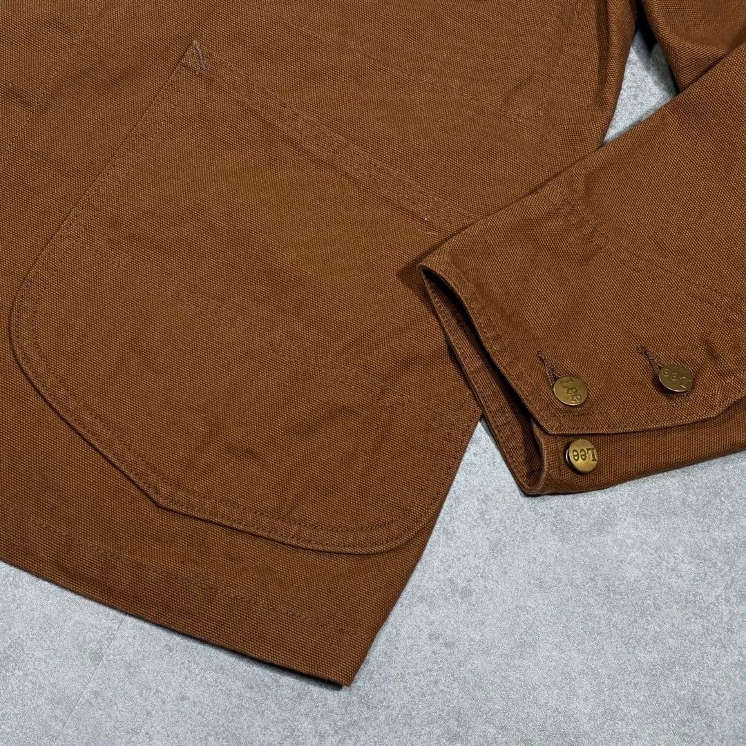 【未使用品級】Lee リー ブラウンダック カバーオール ワーク レイルロード