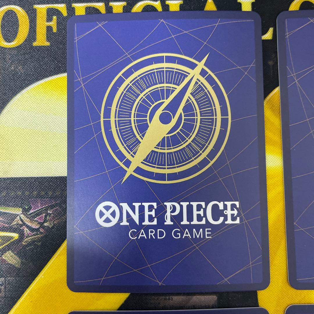 ワンピースカード　おナミ　8パックバトル　プロモ　パラレル　4枚　ST18 紫